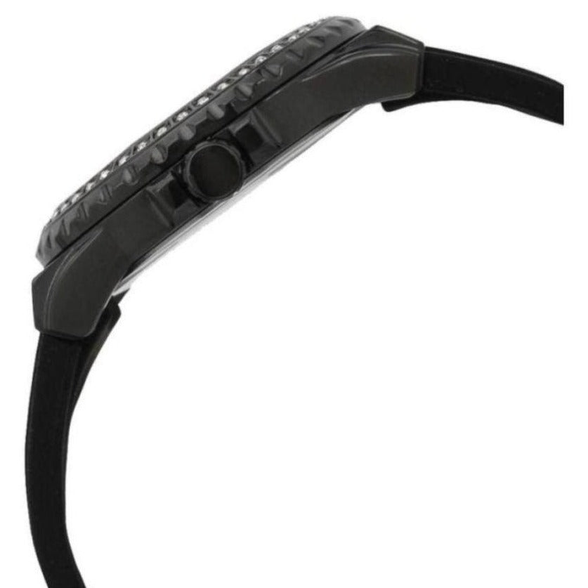  Shop Authentic Guess Starlight Black Dial Black Rubber Strap Watch for Women - W0846L1 - Luxxuri