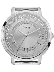  Shop Authentic Guess Montauk Silver Dial Stainless Steel Watch For Women - W0933L1 - Luxxuri