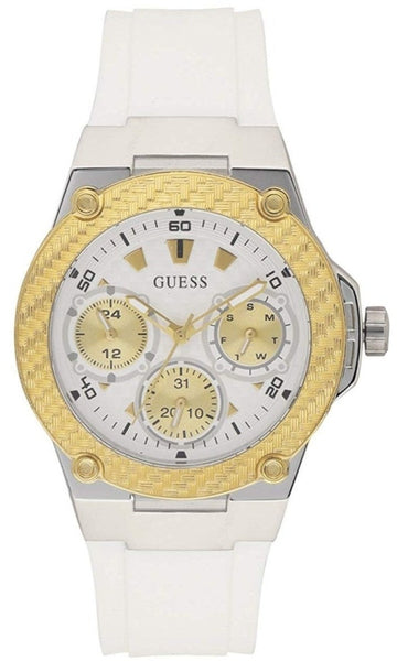  Shop Authentic Guess Zena Analog White Dial White Rubber Strap Watch For Women - W1094L1 - Luxxuri
