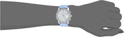  Shop Authentic Guess Confetti Crystal Silver Dial Blue Rubber Strap Watch For Women - W1098L3 - Luxxuri
