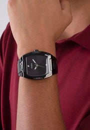  Shop Authentic Guess Trend Black Dial Black Steel Strap Watch for Men - GW0387G3 - Luxxuri