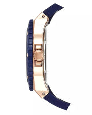  Shop Authentic Guess Overdrive White Dial Blue Rubber Strap Watch for Women - W0149L5 - Luxxuri