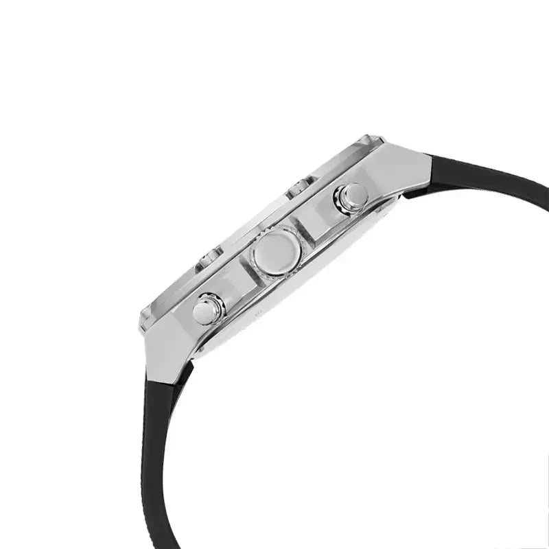  Shop Authentic Guess Third Grear Multi Function Black Dial Black Rubber Strap Watch for Men- GW0334G1 - Luxxuri