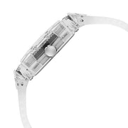  Shop Authentic Guess Phoenix Quartz Green Dial Transparent Silicone Strap Watch For Men - GW0499G8 - Luxxuri