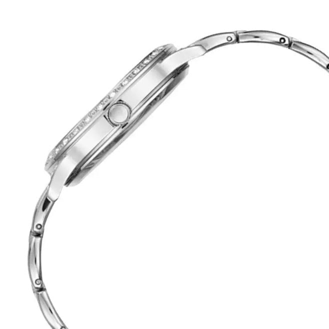  Shop Authentic Guess Ethereal Diamonds Silver Dial Silver Steel Strap Watch for Women - W1013L1 - Luxxuri