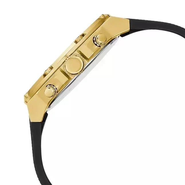  Shop Authentic Guess Third Gear Multifunction Black Dial Black Rubber Strap Watch for Men - GW0334G2 - Luxxuri