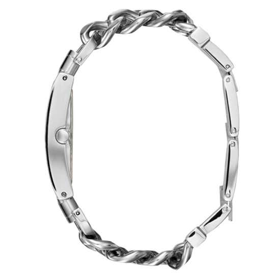  Shop Authentic Guess Mod Heavy Metal Silver Dial Silver Steel Strap Watch For Women - W1117L1 - Luxxuri