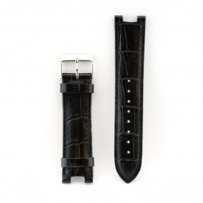  Shop Authentic Guess Park Avenue Quartz Gold Dial Black Leather Strap Watch For Women - W0838L1 - Luxxuri