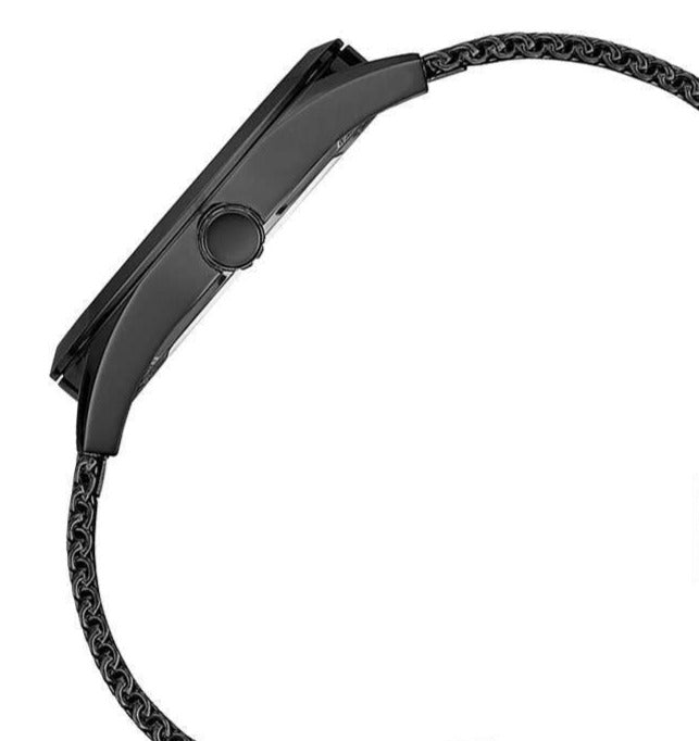  Shop Authentic Guess Analog Multifunction Black Dial Black Mesh Bracelet Watch for Men - GW0368G3 - Luxxuri