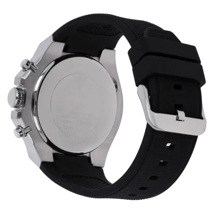  Shop Authentic Guess Third Grear Multi Function Black Dial Black Rubber Strap Watch for Men- GW0334G1 - Luxxuri
