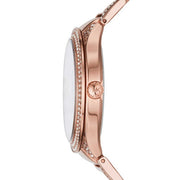  Shop Authentic Michael Kors Kerry Purple Dial Rose Gold Stainless Steel Strap Watch for Women - MK3482 - Luxxuri