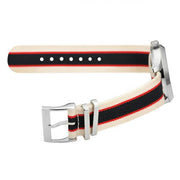  Shop Authentic Gucci G Timeless Quartz White Dial Two Tone NATO Strap Watch For Men - YA1264071 - Luxxuri