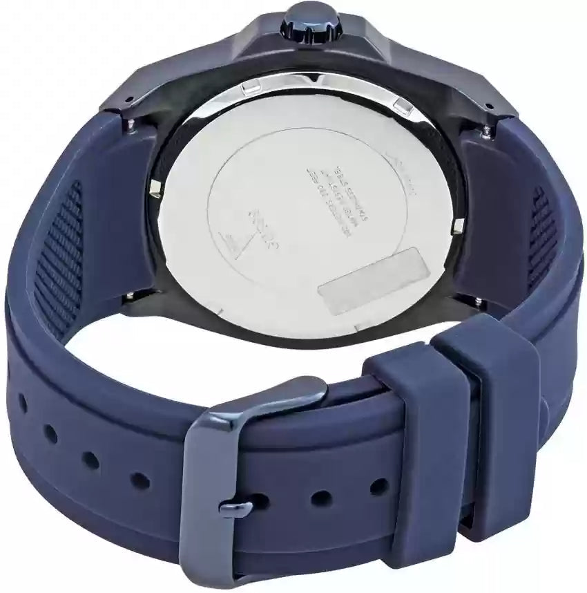  Shop Authentic Guess Poseidon Blue Dial Blue Rubber Strap Watch for Men - GW0057G3 - Luxxuri