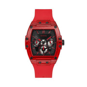  Shop Authentic Guess Phoenix Multifunction Black Dial Red Rubber Strap Watch for Men - GW0203G5 - Luxxuri