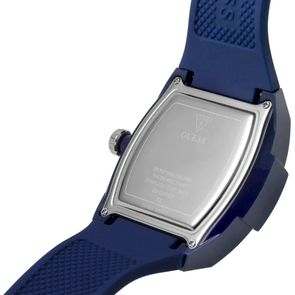 Shop Authentic Guess Phoenix Multifunction Blue Dial Blue Rubber Strap Watch for Men - GW0203G7 - Luxxuri