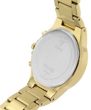  Shop Authentic Guess Moonlight Diamonds Gold Dial Gold Steel Strap Watch for Women - GW0320L5 - Luxxuri