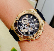  Shop Authentic Guess Third Gear Analog Blue Dial Blue Rubber Strap Watch for Men - GW0334G3 - Luxxuri