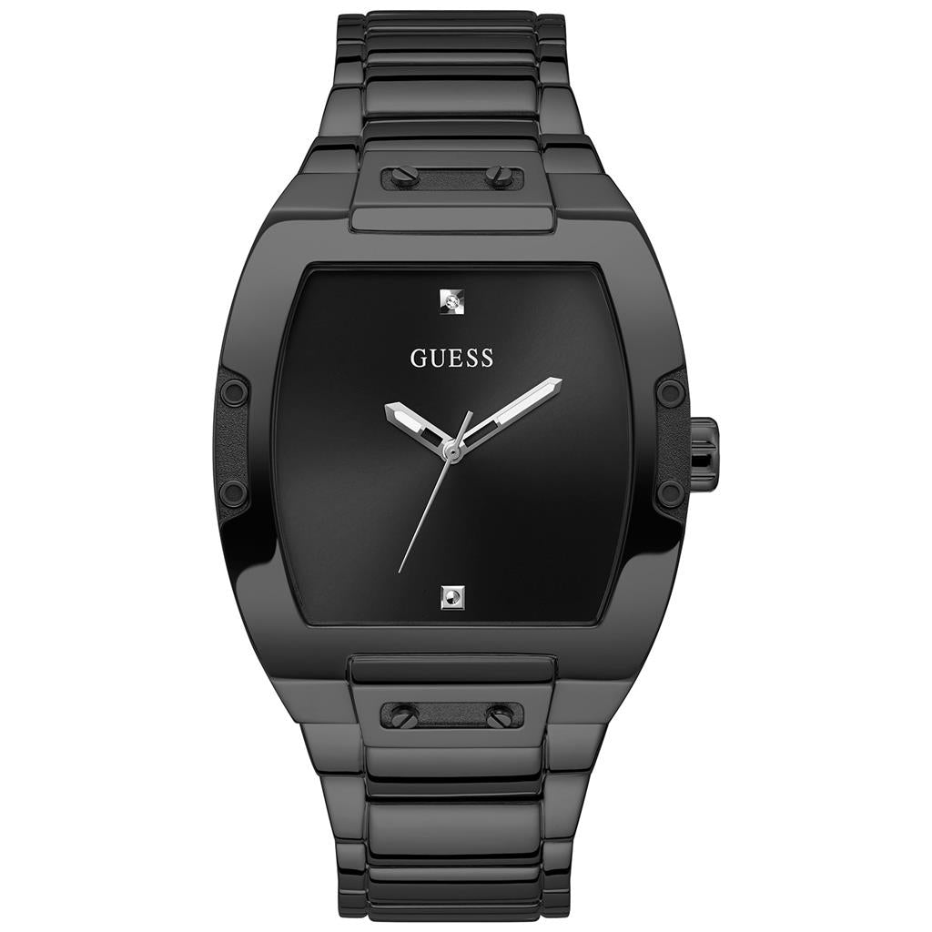  Shop Authentic Guess Trend Black Dial Black Steel Strap Watch for Men - GW0387G3 - Luxxuri
