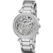  Shop Authentic Guess Solstice Diamonds Silver Dial Silver Steel Strap Watch for Women - GW0403L1 - Luxxuri