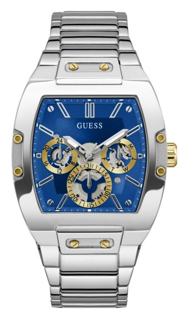  Shop Authentic Guess Phoenix Multifunction Blue Dial Silver Steel Strap Watch For Men - GW0456G5 - Luxxuri