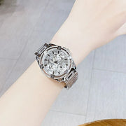  Shop Authentic Guess Queen Quartz Silver Dial Silver Steel Strap Watch For Women - GW0464L1 - Luxxuri