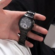  Shop Authentic Guess Headliner Multifunction Black Dial Black Steel Strap Watch For Men - GW0572G3 - Luxxuri