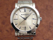  Shop Authentic Burberry Heritage Collection Rose Gold Dial Silver Steel Strap Watch for Men - BU1352 - Luxxuri
