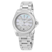  Shop Authentic Gucci Dive Diamonds Mother of Pearl Dial Silver Steel Strap Watch For Women - YA136406 - Luxxuri