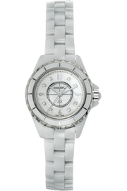  Shop Authentic Chanel J12 Diamonds Quartz Mother of Pearl White Dial White Steel Strap Watch for Women - J12 H2570 - Luxxuri