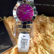  Shop Authentic Marc Jacobs Amy Pink Dial Silver Steel Strap Watch for Women - MBM8623 - Luxxuri