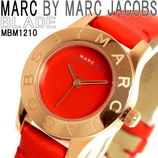  Shop Authentic Marc Jacobs Blade Red Dial Red Leather Strap Watch for Women - MBM1210 - Luxxuri