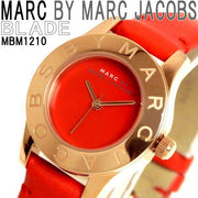 Shop Authentic Marc Jacobs Blade Red Dial Red Leather Strap Watch for Women - MBM1210 - Luxxuri