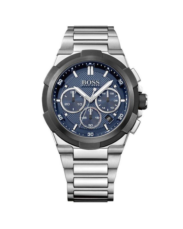  Shop Authentic Hugo Boss Supernova Chronograph Blue Dial Silver Steel Strap Watch for Men - 1513360 - Luxxuri