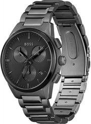  Shop Authentic Hugo Boss Classic Grey Dial Grey Steel Strap Watch for Men - 1513364 - Luxxuri