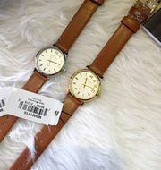  Shop Authentic Marc Jacobs Baker White Dial Brown Leather Strap Watch for Women - MBM1270 - Luxxuri