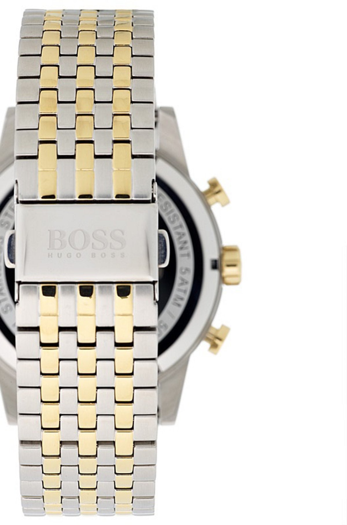  Shop Authentic Hugo Boss Navigator White Dial Two Tone Steel Strap Watch for Men - 1513499 - Luxxuri