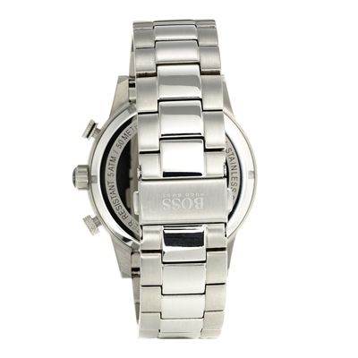  Shop Authentic Hugo Boss Rafale Competitive Sport Silver Dial Silver Steel Strap Watch for Men - 1513511 - Luxxuri