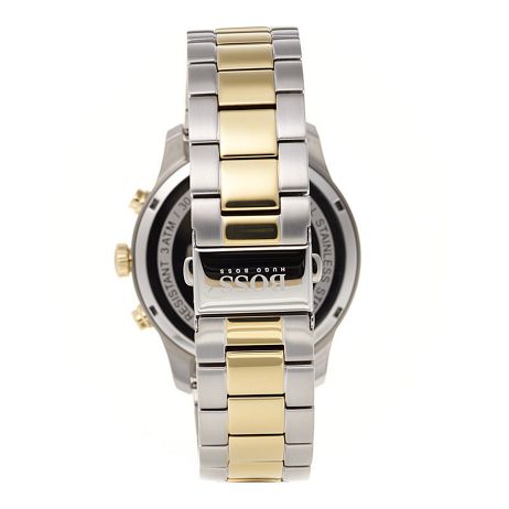  Shop Authentic Hugo Boss Professional Black Dial Two Tone Steel Strap Watch for Men - 1513529 - Luxxuri