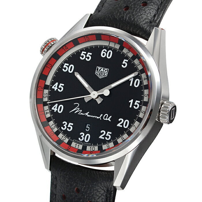  Shop Authentic Tag Heuer Carrera Muhammad Ali Black Dial Watch for Men - WAR2A11.FC6337 - Luxxuri