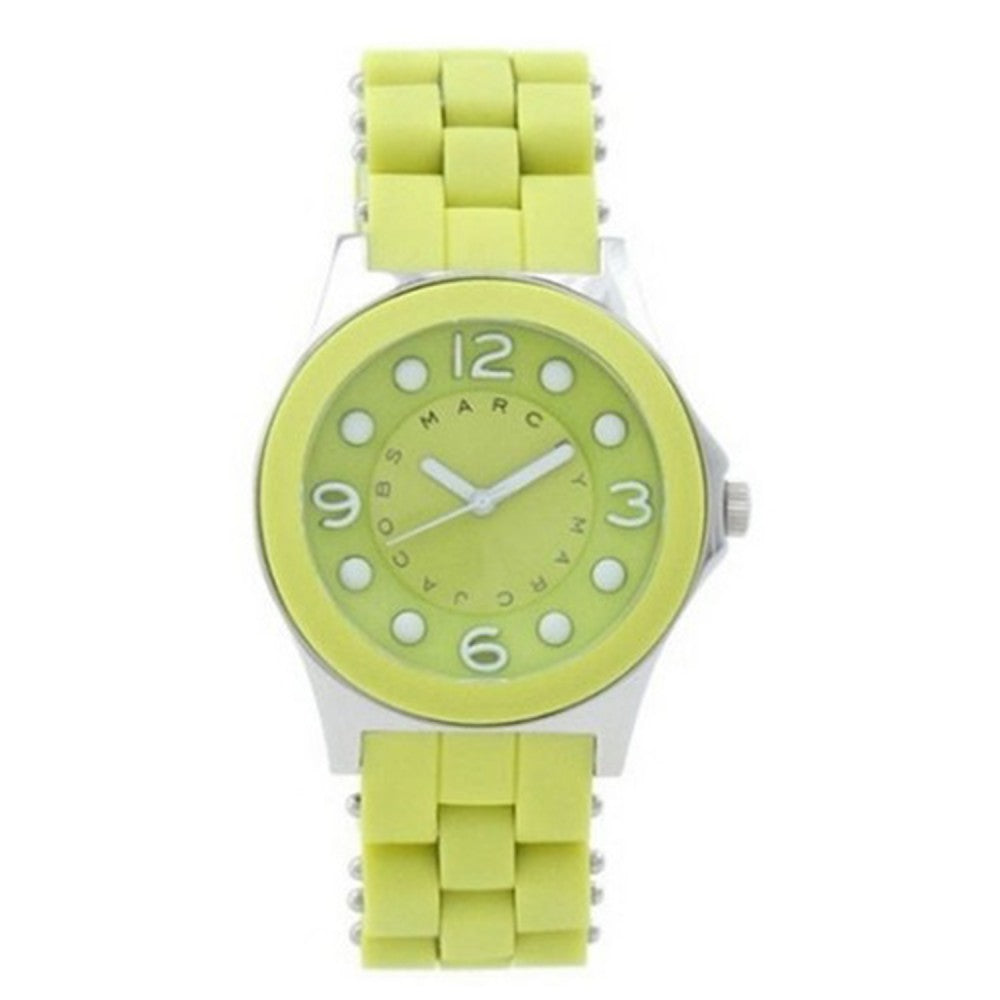  Shop Authentic Marc Jacobs Dress Green Dial Green Silicone Strap Watch for Women - MBM2513 - Luxxuri