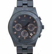  Shop Authentic Marc Jacobs Blade Chronograph Blue Dial Blue Steel Strap Watch for Women - MBM8581 - Luxxuri