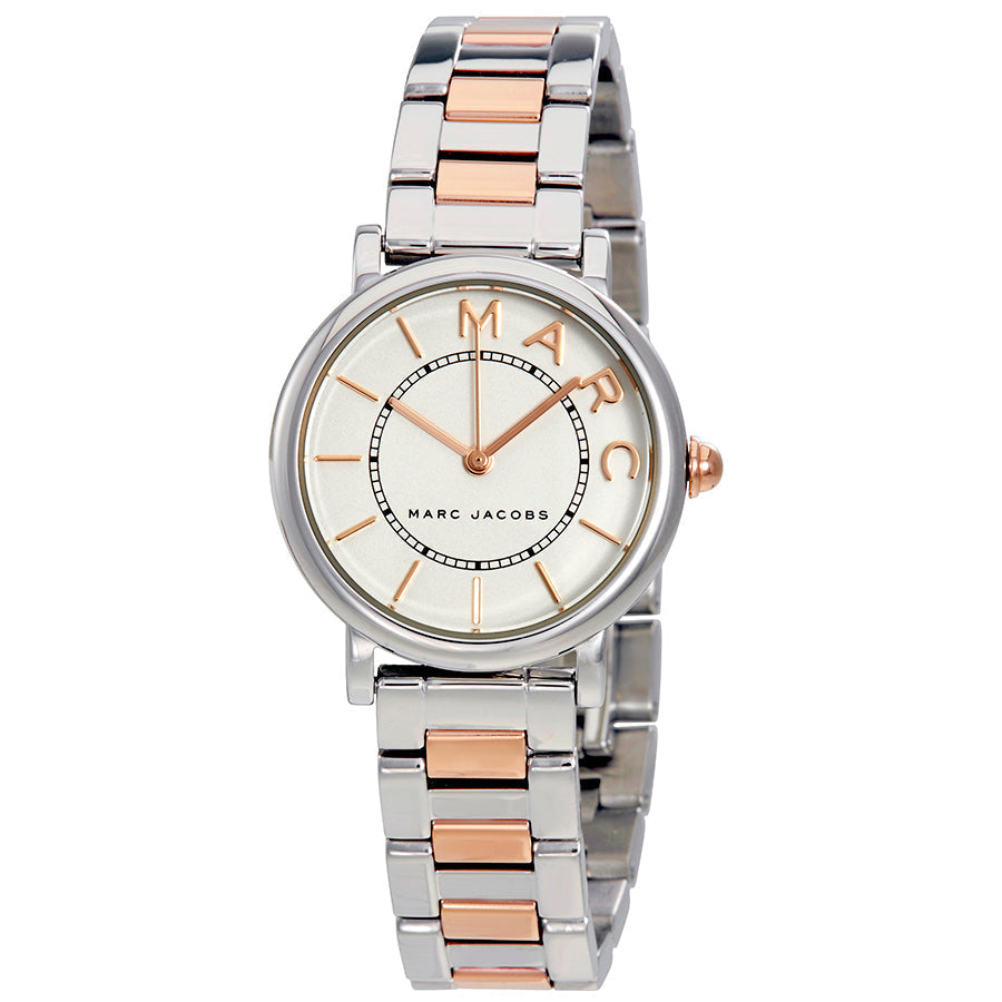  Shop Authentic Marc Jacobs Roxy Silver Dial Two Tone Steel Strap Watch for Women - MJ3551 - Luxxuri