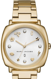  Shop Authentic Marc Jacobs Mandy White Dial Gold Steel Strap Watch for Women - MJ3573 - Luxxuri