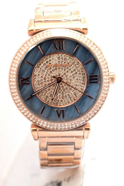  Shop Authentic Michael Kors Kerry Mother of Pearl Dial Rose Gold Steel Strap Watch for Women - MK3333 - Luxxuri