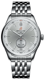  Shop Authentic Breitling Premier Automatic 40mm Stainless Steel Silver Dial Mens Watch - A37340351G1A1 - Luxxuri