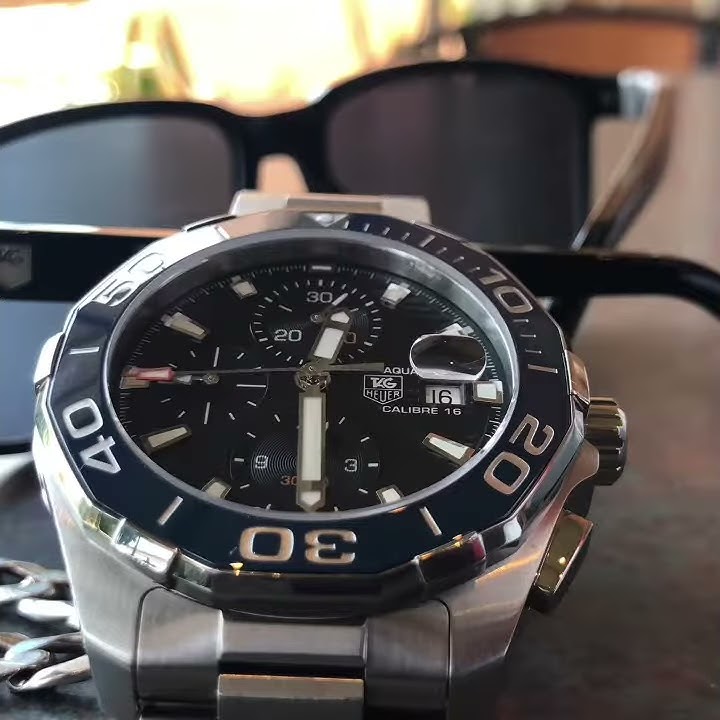  Shop Authentic Tag Heuer Aquaracer Black Dial Watch for Men - CAY211A.BA0927 - Luxxuri