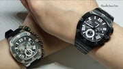  Shop Authentic Guess Headline Chronograph Grey Dial Black Rubber Strap Watch for Men - GW0571G1 - Luxxuri