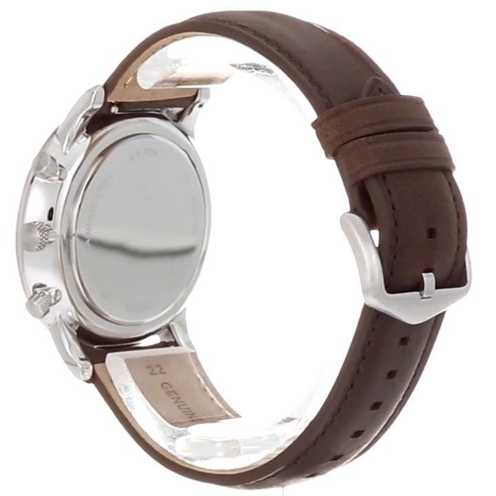  Shop Authentic Fossil Neutra Chronograph White Dial Brown Leather Strap Watch for Men - FS5380 - Luxxuri