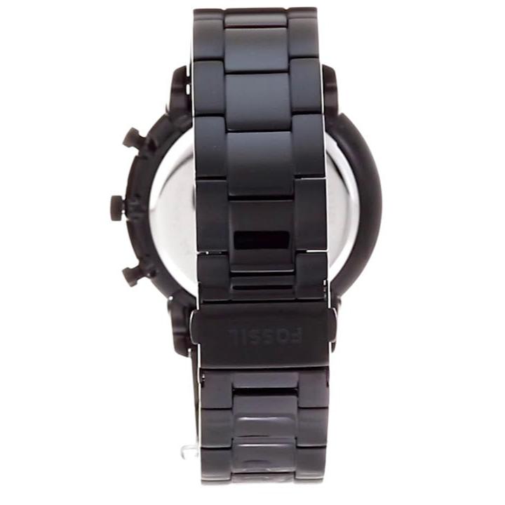  Shop Authentic Fossil Neutra Chronograph Black Dial Black Steel Strap Watch for Men - FS5525 - Luxxuri