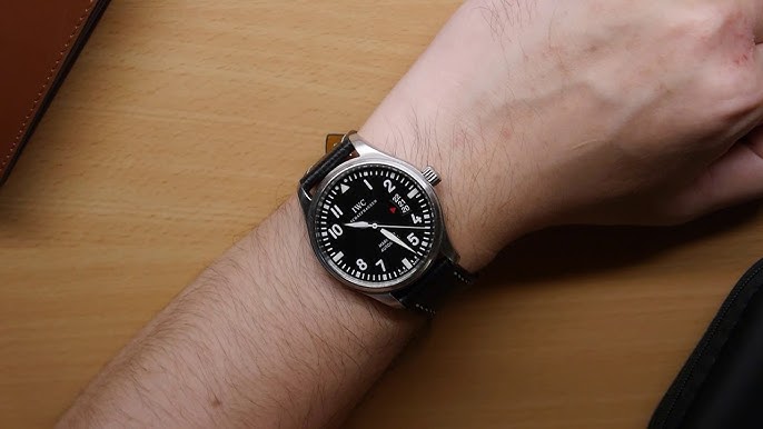  Shop Authentic IWC Pilots Watch Mark XVII Edition Le Petit Prince Blue Dial Brown Leather Strap Watch for Men - IW326506 - Luxxuri